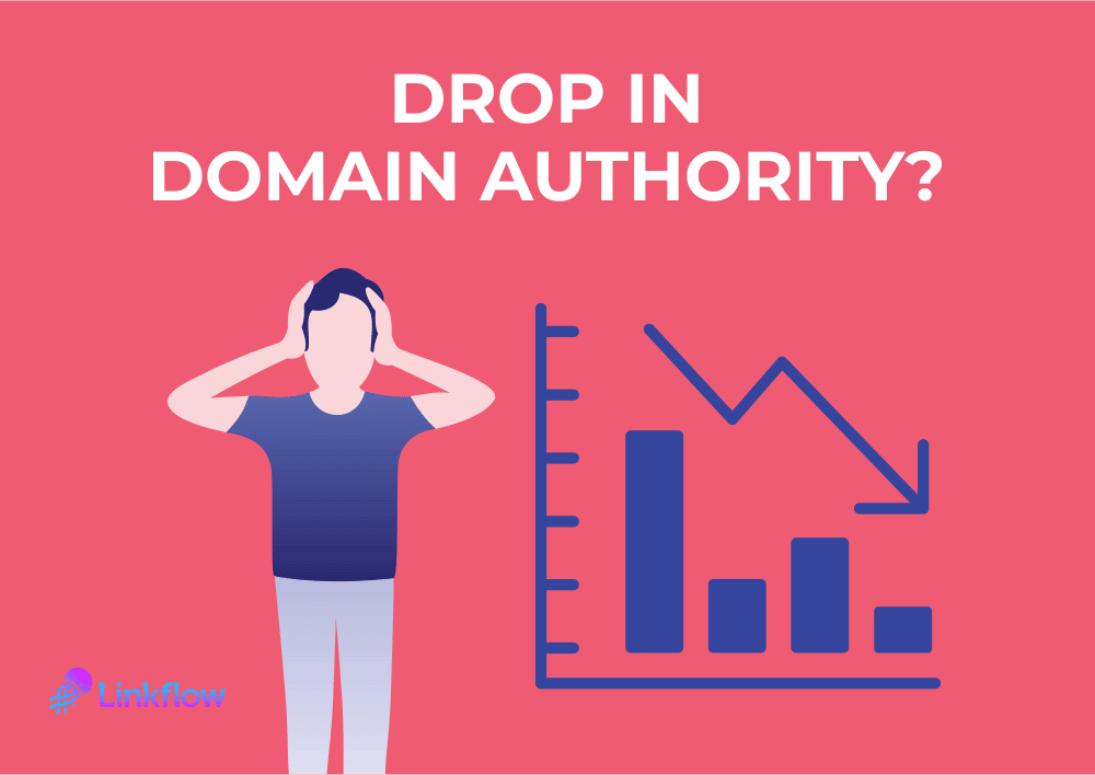 Drop in domain authority