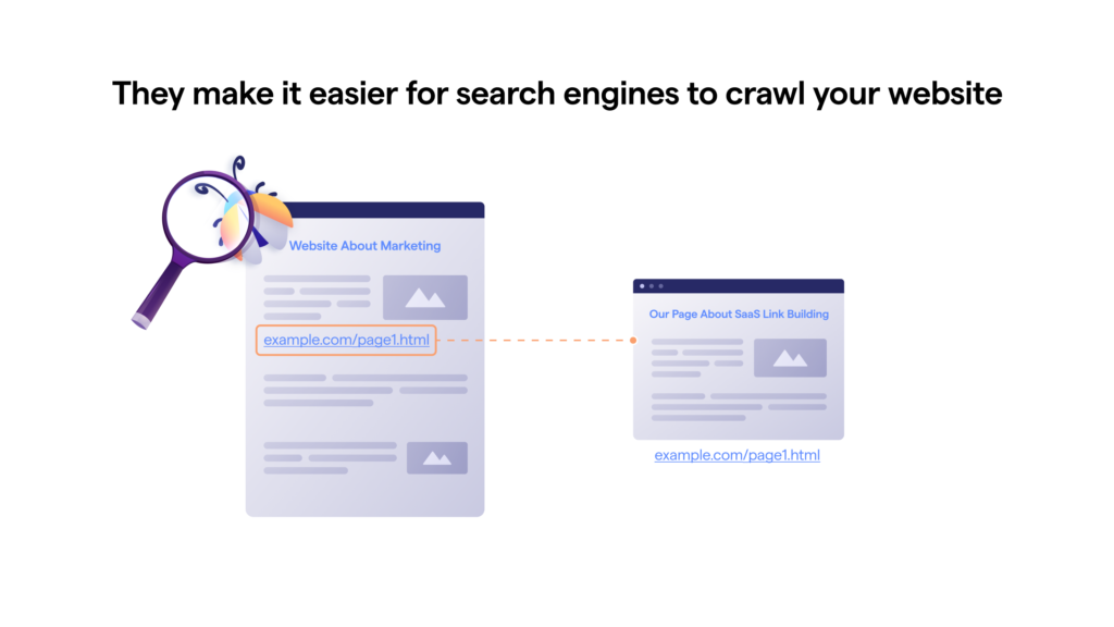 backlinks help search engines crawl websites