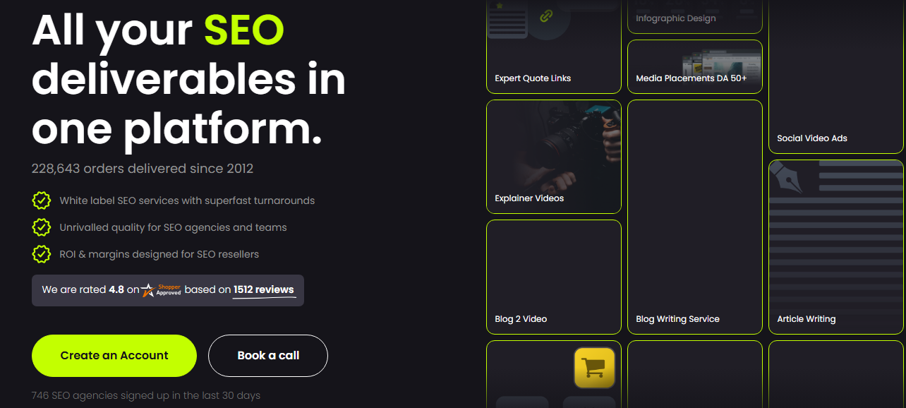 FatJoe SaaS link building page